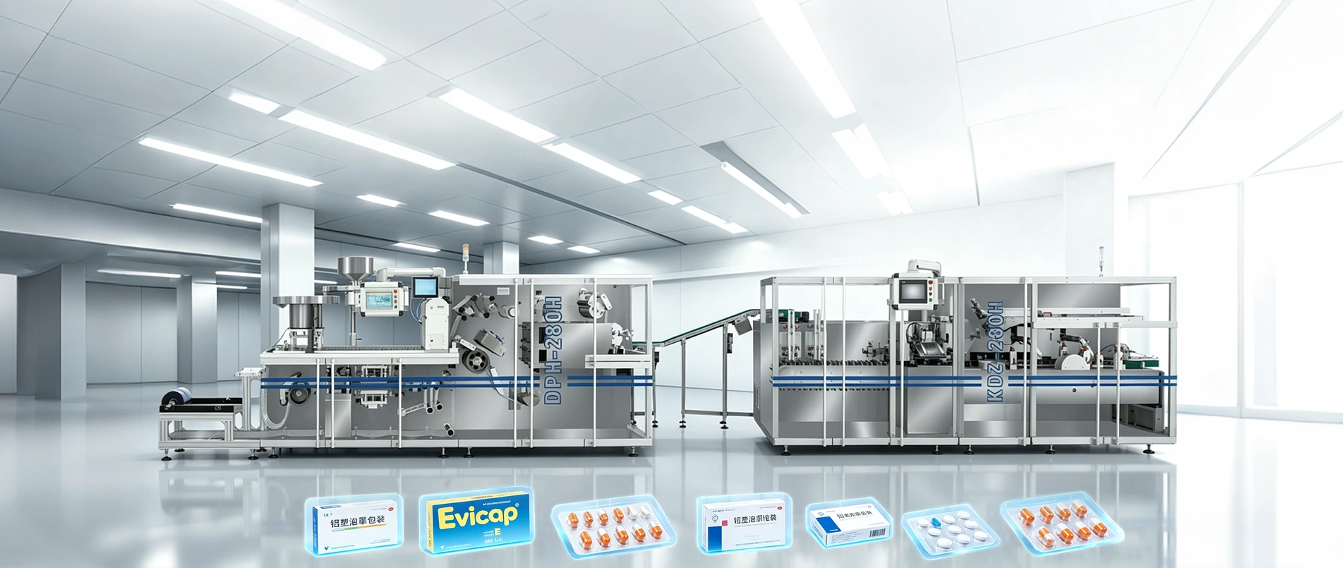 Fournisseur automatique de machines à blister