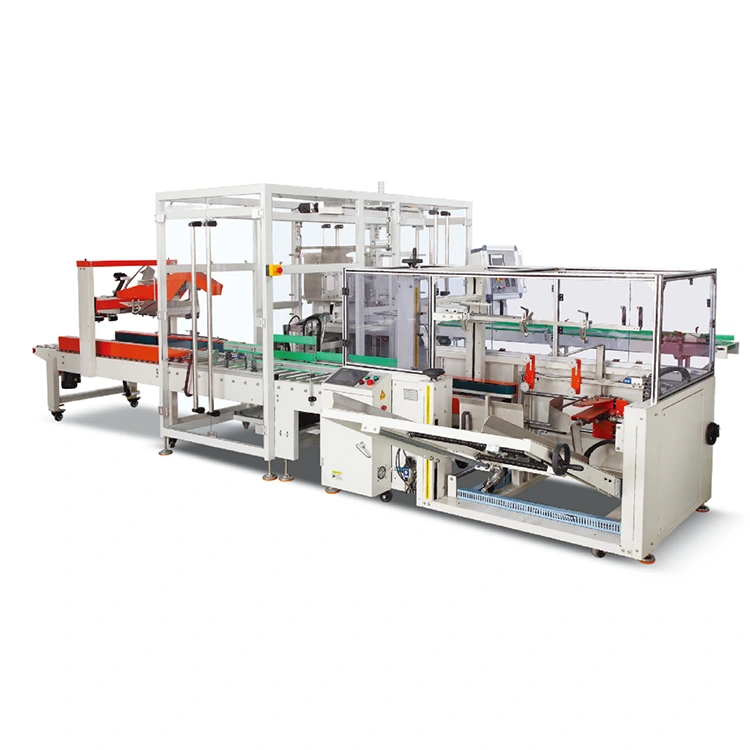 Machine d'emballage automatique à poussée latérale