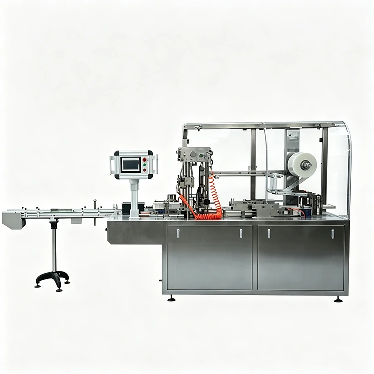 Machine de suremballage tridimensionnelle automatique pour l'emballage de boîtes