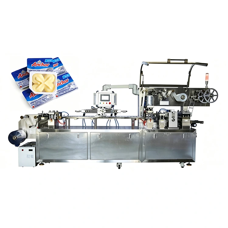 Machine de conditionnement automatique de blister de beurre