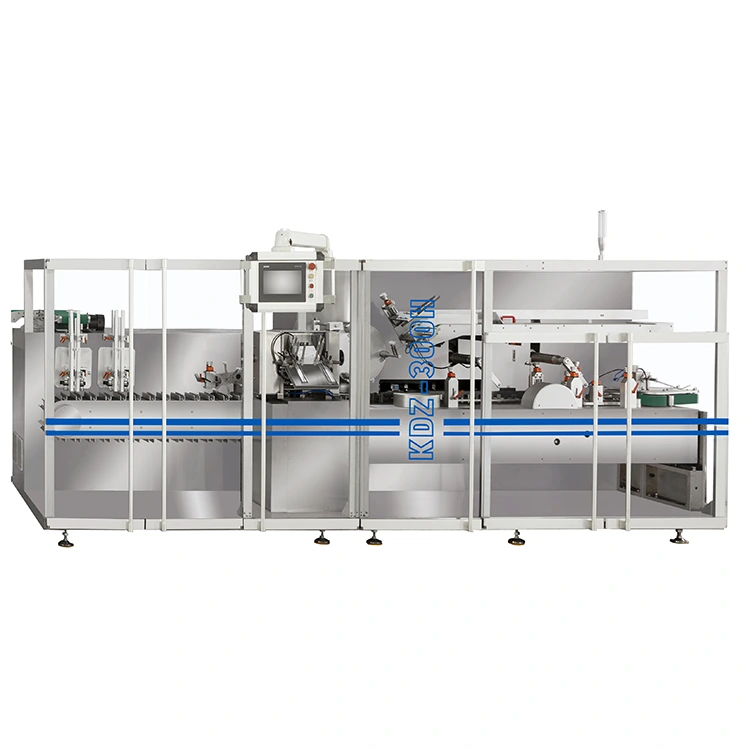 Machine de cartonnage continue à grande vitesse entièrement servo