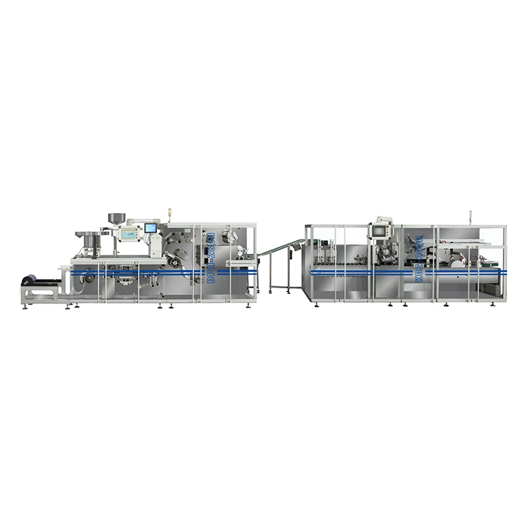 Machine d'emballage et de cartonnage de blister de capsules à grande vitesse